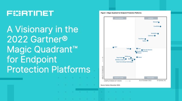 FORTINET ĐƯỢC VINH DANH VISIONARY TRONG GARTNER® MAGIC QUADRANT™ 2023